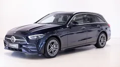 Farve: blåmetal Brugt 2022 Mercedes C300e AMG line Stationcar | 369.900 kr. (Dyr)