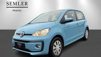 Lysblå Brugt 2018 VW up! move up! Hatchback | 89.900 kr. (Fair pris)
