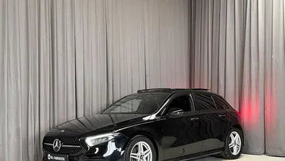 Gråmetal Brugt 2018 Mercedes A200 AMG line | 239.900 kr. (Fair pris)