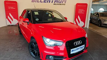 Brugt Audi A1 Sportback S-Line 185 HK (136 kW) 2012 Rød Hatchback