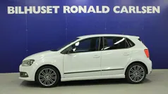 Hvid Brugt 2014 VW Polo BlueGT Hatchback | 109.900 kr. (Fair pris)