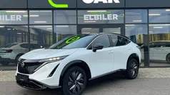 Hvid med sort tag Ny 2025 Nissan Ariya Evolve SUV | 327.800 kr. (God pris)