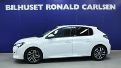 Hvid Brugt 2021 Peugeot 208 Hatchback | 124.900 kr. (Fair pris)