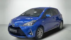 Blåmetal Brugt 2017 Toyota Yaris Hybrid H2 Hatchback | 99.400 kr. (God pris)