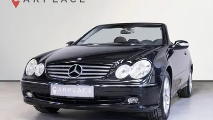 Brugt Mercedes CLK240 Elegance 170 HK (125 kW) 2003 Sortmetal Cabriolet
