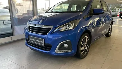 Blå Brugt 2019 Peugeot 108 Allure+ Hatchback | 62.800 kr. (Fair pris)