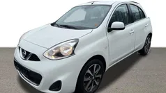 Hvid Brugt 2015 Nissan Micra Acenta Hatchback | 37.900 kr. (Fair pris)