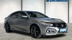 Sølvmetal Brugt 2017 Honda Civic Elegance Hatchback | 129.900 kr. (Fair pris)