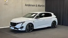 Hvid Brugt 2024 Peugeot e-308 Hatchback | 194.900 kr. (Fair pris)