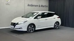 Hvid Brugt 2019 Nissan Leaf Tekna Hatchback | 139.900 kr. (Lidt for dyr)