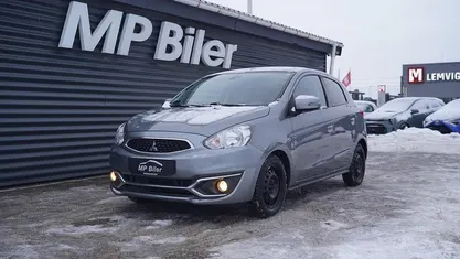 Brugt Mitsubishi Space Star Invite+ 80 HK (58 kW) 2020 Gråmetal Hatchback