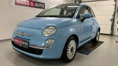 Lysblå Brugt 2010 Fiat 500 Lounge | 49.800 kr. (Dyr)