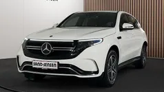 Hvid Brugt 2023 Mercedes EQC400 AMG line SUV | 469.900 kr. (God pris)