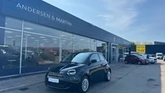 Sort Brugt 2023 Fiat 500e Icon Hatchback | 132.200 kr. (Fair pris)