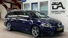 Blåmetal Brugt 2019 VW Golf VII R-line Stationcar | 224.800 kr. (Dyr)
