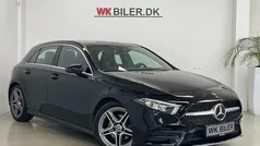 Sortmetal Brugt 2018 Mercedes A180 AMG line Hatchback | 204.900 kr. (Fair pris)