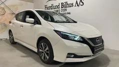 Hvid Brugt 2021 Nissan Leaf Acenta Hatchback | 102.900 kr. (Fair pris)