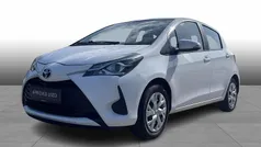 Hvid Brugt 2017 Toyota Yaris T2 Hatchback | 94.900 kr. (Fair pris)
