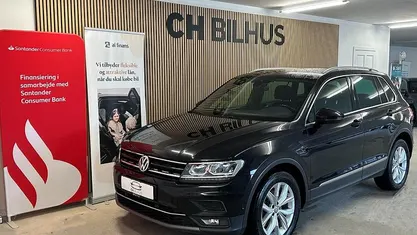 Brugt VW Tiguan Highline 150 HK (110 kW) 2018 Sortmetal SUV