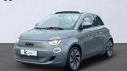 Sølv Brugt 2021 Fiat 500e La Prima Cabriolet | 154.900 kr. (Fair pris)