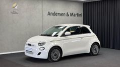 Hvid Brugt 2023 Fiat 500e Icon Hatchback | 130.000 kr. (Fair pris)