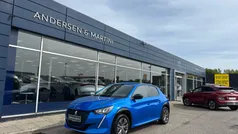 Vertigo blå metallak Brugt 2023 Peugeot e-208 Active Hatchback | 152.200 kr. (Fair pris)