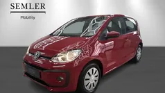 Rød Brugt 2016 VW up! move up! Hatchback | 89.800 kr. (God pris)