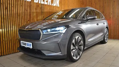 Gråmetal Brugt 2022 Skoda Enyaq iV Lodge SUV | 249.800 kr. (Fair pris)