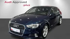 Blåmetal Brugt 2018 Audi A3 Sportback Sport Hatchback | 189.900 kr. (Fair pris)