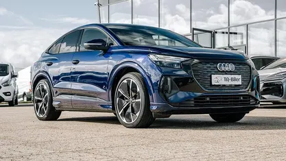 Brugt Audi Q4 Sportback e-tron S-Line 150 kW (204 HK) 2022 Blåmetal SUV