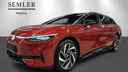 Rødmetal Brugt 2025 VW ID.7 Style Stationcar | 424.900 kr. (God pris)