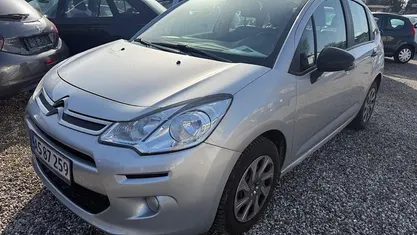 Brugt Citroën C3 Attraction 68 HK (50 kW) 2015 Sølvmetal Hatchback