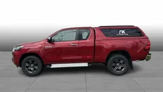 Rød metal Brugt 2022 Toyota HiLux T3 Afhentning | 349.995 kr.