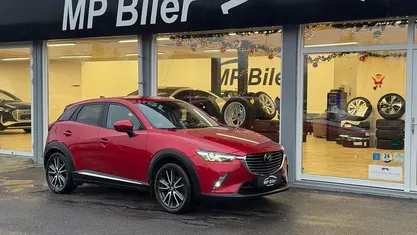 Bordeauxmetal Brugt 2018 Mazda CX-3 Optimum SUV | 134.900 kr. (Fair pris)