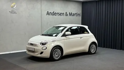 Hvid Brugt 2023 Fiat 500e Comfort Hatchback | 127.700 kr. (Fair pris)