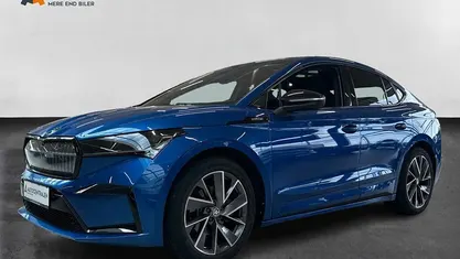 Blåmetal Brugt 2023 Skoda Enyaq iV SportLine SUV | 305.720 kr. (Fair pris)