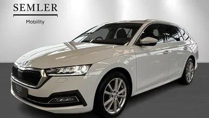 Brugt Skoda Octavia 204 HK (150 kW) 2021 Hvidmetal Stationcar