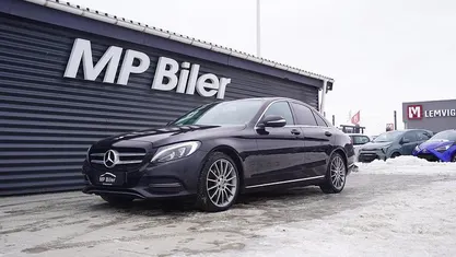 Brugt Mercedes C220 170 HK (125 kW) 2015 Sortmetal Sedan