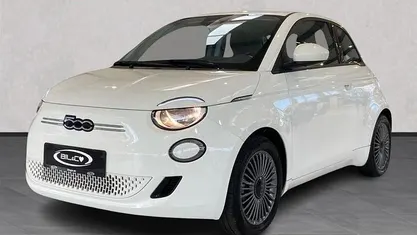 Hvid Brugt 2022 Fiat 500e Icon Hatchback | 109.900 kr. (Super pris)