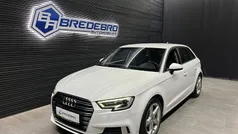 Hvid Brugt 2016 Audi A3 Sportback Sport Hatchback | 189.500 kr. (Fair pris)