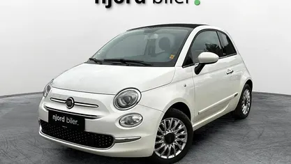 Brugt 2017 Fiat 500C Lounge Cabriolet | 79.400 kr. (God pris)