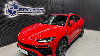 Rød Brugt 2019 Lamborghini Urus SUV | 14.900 kr.