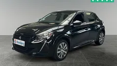Sort Brugt 2021 Peugeot e-208 Active Hatchback | 129.500 kr. (Fair pris)