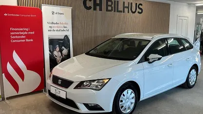 Brugt Seat Leon ST Style 115 HK (84 kW) 2016 Hvidmetal Stationcar