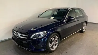 Blåmetal Brugt 2019 Mercedes C300 Stationcar | 279.900 kr. (Super pris)
