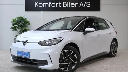 Hvid Brugt 2023 VW ID.3 Pro Performance Hatchback | 199.800 kr. (Fair pris)