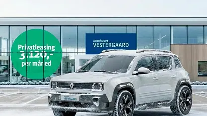 Hvid Ny 2026 Renault R4 Techno Hatchback | 245.590 kr.