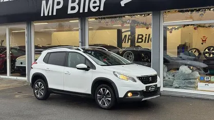 Hvid Brugt 2019 Peugeot 2008 Allure Sky SUV | 89.700 kr. (Fair pris)