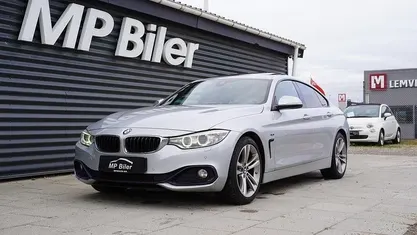 Sølvmetal Brugt 2014 BMW 420 M Sport Coupe | 134.900 kr. (God pris)
