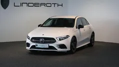 Hvid Brugt 2019 Mercedes A220 AMG line Hatchback | 280.000 kr. (Fair pris)